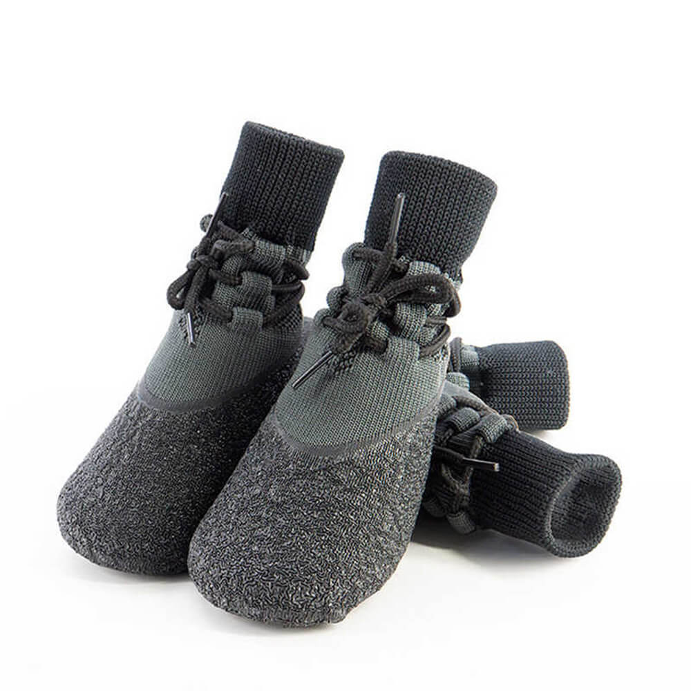 Waterproof Breathable Dog Shoes With Non-Slip Soles For Hiking, Running, And Outdoor Use