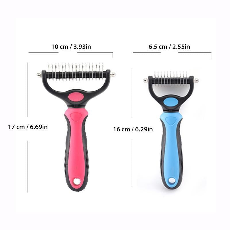 Pet Grooming Brush For Dogs And Cats – Mat Remover And Detangling Tool