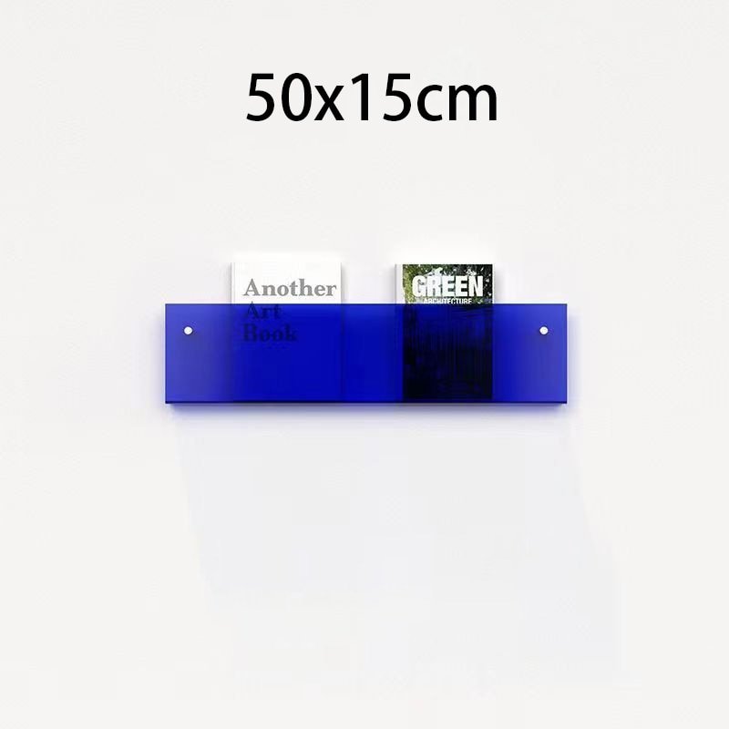 AcrylAura | Modern Eco-Friendly Wall Mounted Magazine Rack for Home Organization