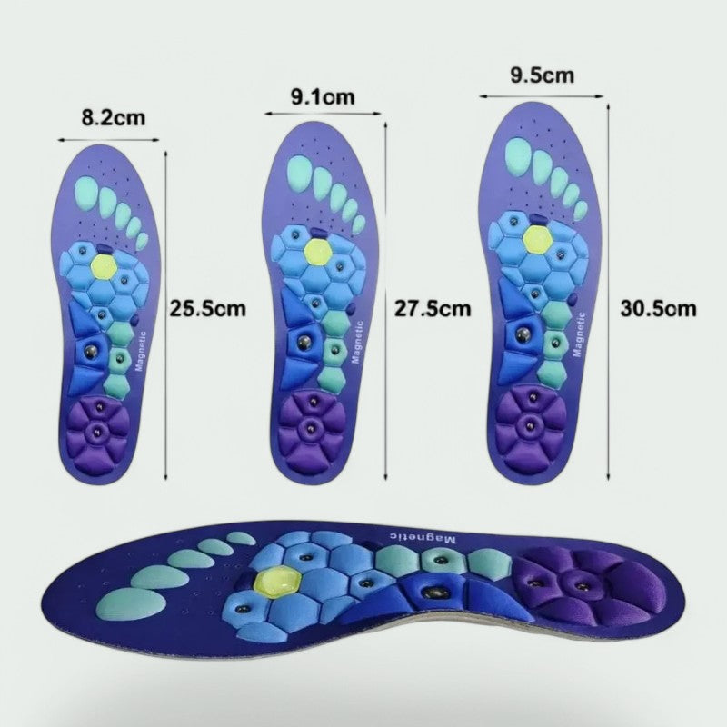 AcuFlex | Comfortable Ergonomic Magnetic Acupressure Insoles for Relief
