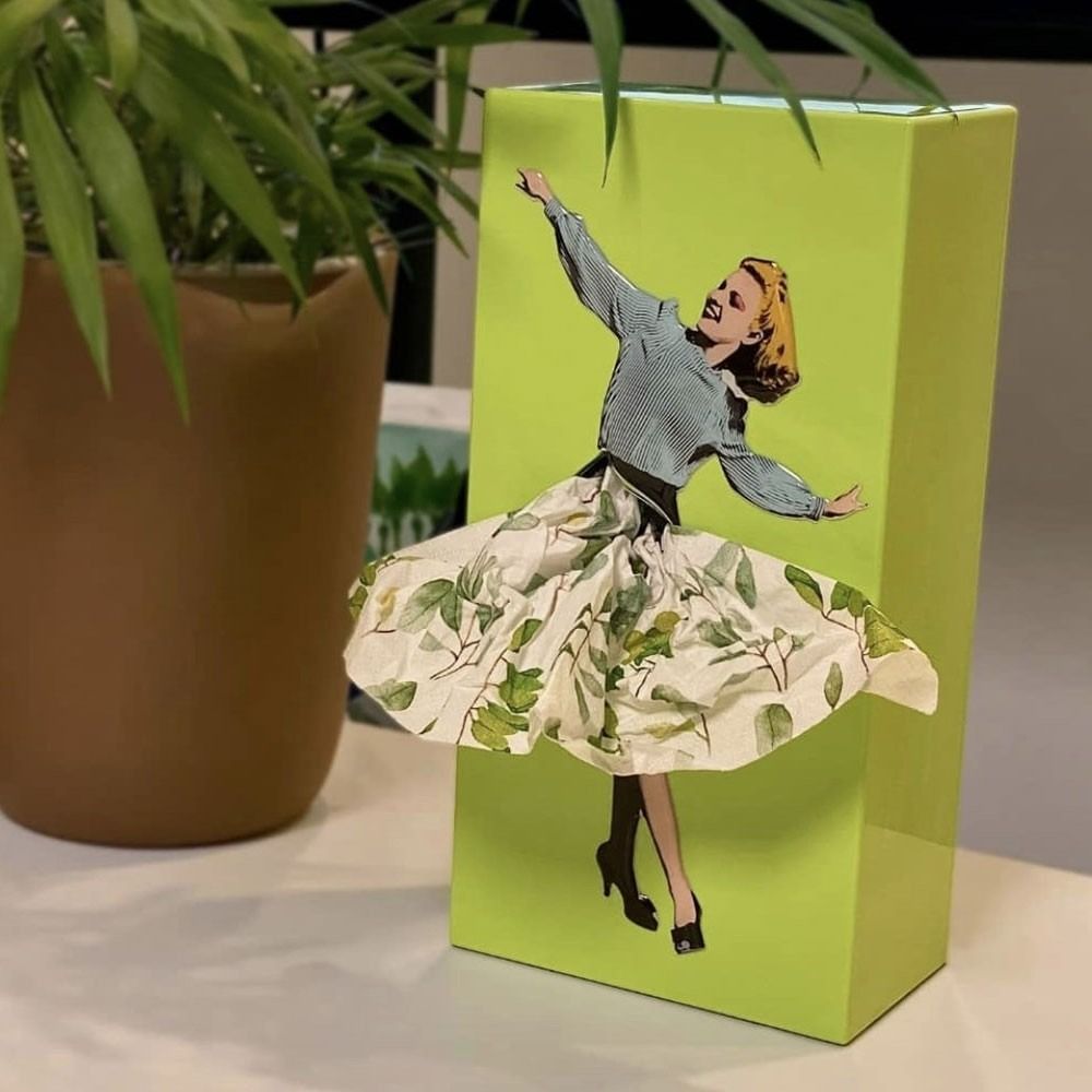 AerisBox | Whimsical Interactive Tissue Box Holder for Home Décor
