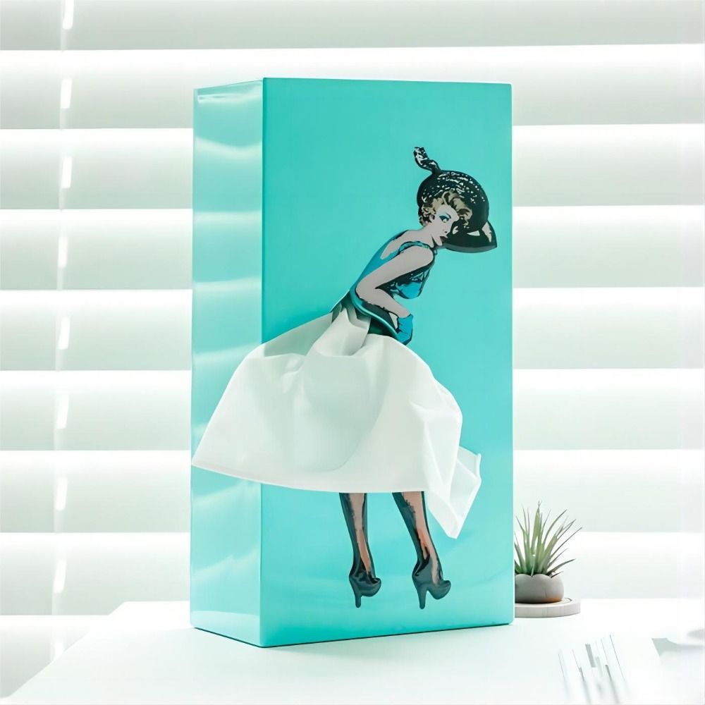 AerisBox | Whimsical Interactive Tissue Box Holder for Home Décor