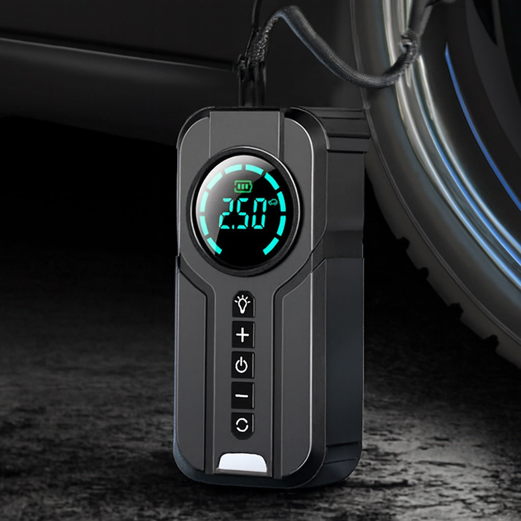 AeroBoost | Powerful Portable Tire Inflator and Car Tyre Pump with LED Light