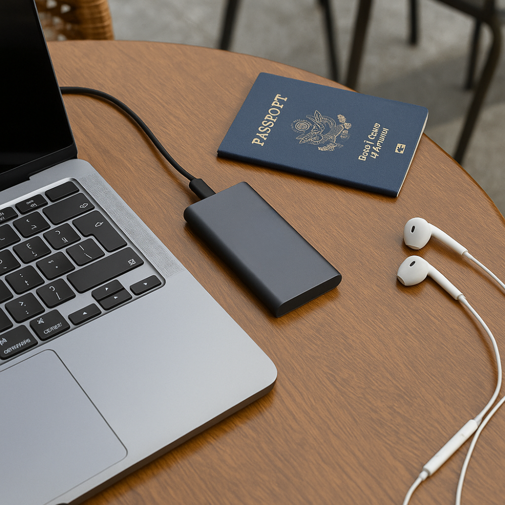 AetherDrive | Compact High-Speed Portable SSD External Hard Drive