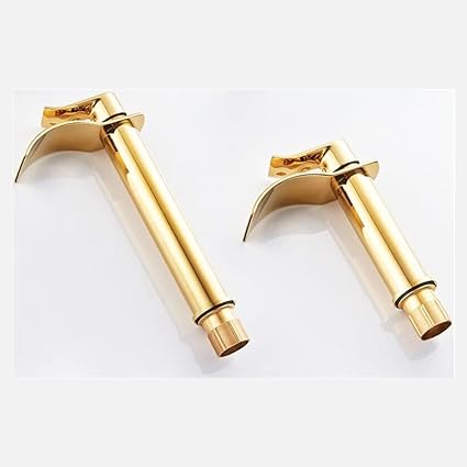 AquaElegance | Elegant Brass Waterfall Basin Mixer Tap for Bathroom Sink