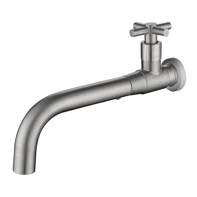 AquaElegance | Sleek Modern Stainless Steel Wall Mounted Bathroom Faucet