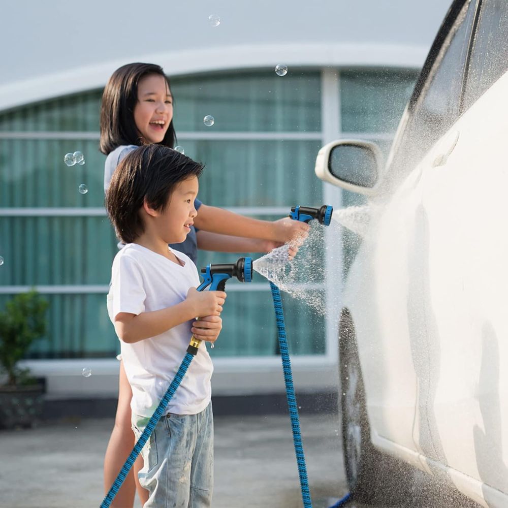 AquaFlex | Lightweight Durable Expandable Garden Hose with Nozzle