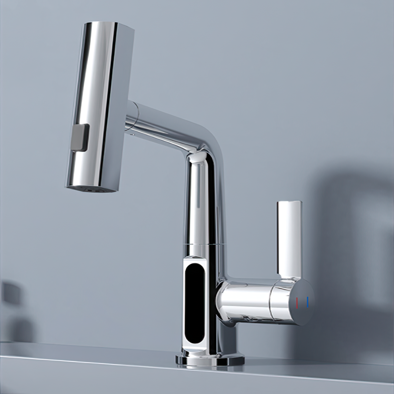 AquaFusion | Sleek Smart Digital Kitchen and Bathroom Faucet