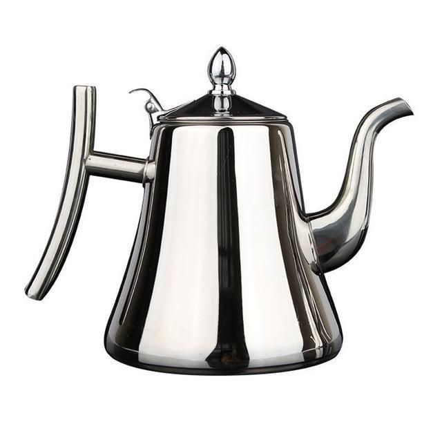 AquaFusion | Sleek Stainless Steel Electric Induction Kettle with Filter