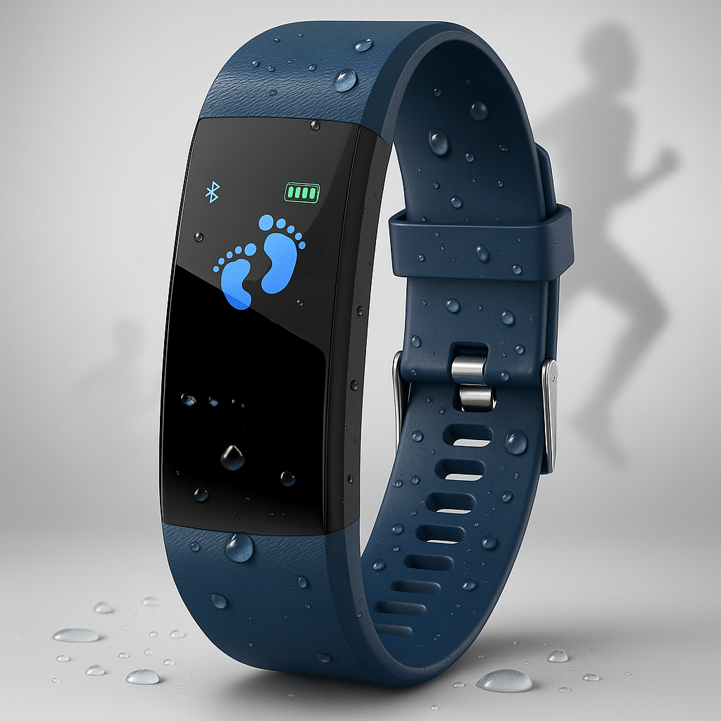 AquaPulse | Sleek Waterproof Smartwatch with Heart Rate & Activity Tracking
