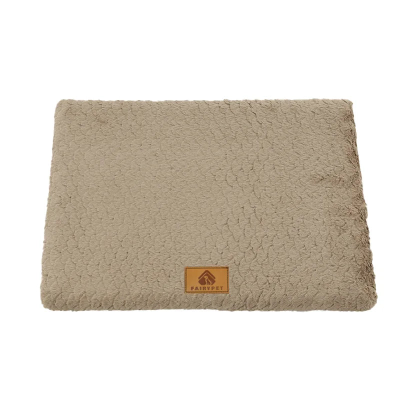 Orthopaedic Dog Bed With Washable Faux Fur Cover And Joint Support Foam Core
