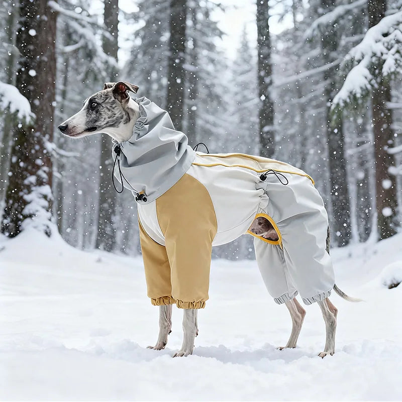 WaterProof Dog Snow Suit Full-Body Mud-proof Protection For Clean, Dry Walks