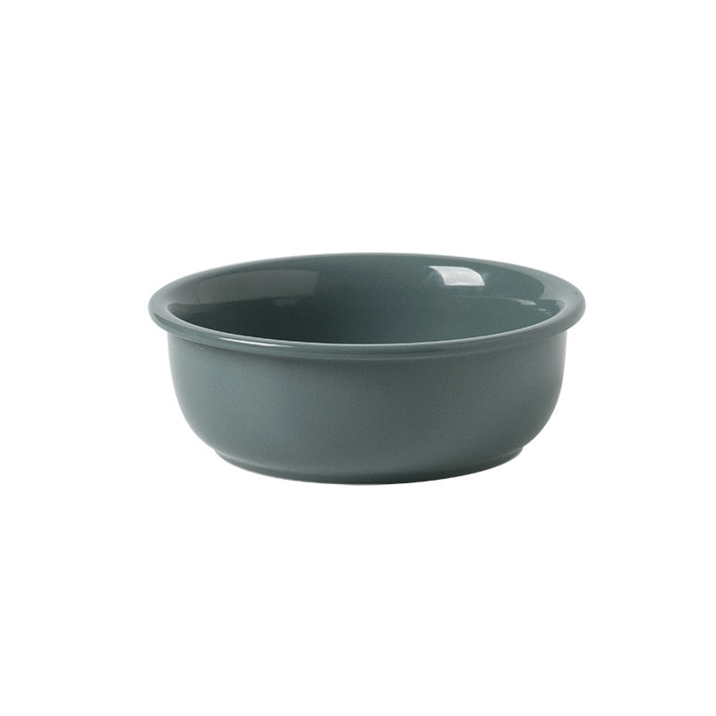 Misha Elevated Ceramic Cat Bowl With Adjustable Wooden Stand