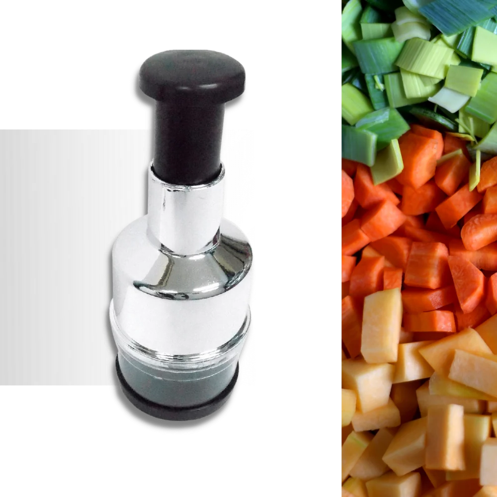 VegiChop | Efficient Stainless Steel Vegetable and Garlic Chopper