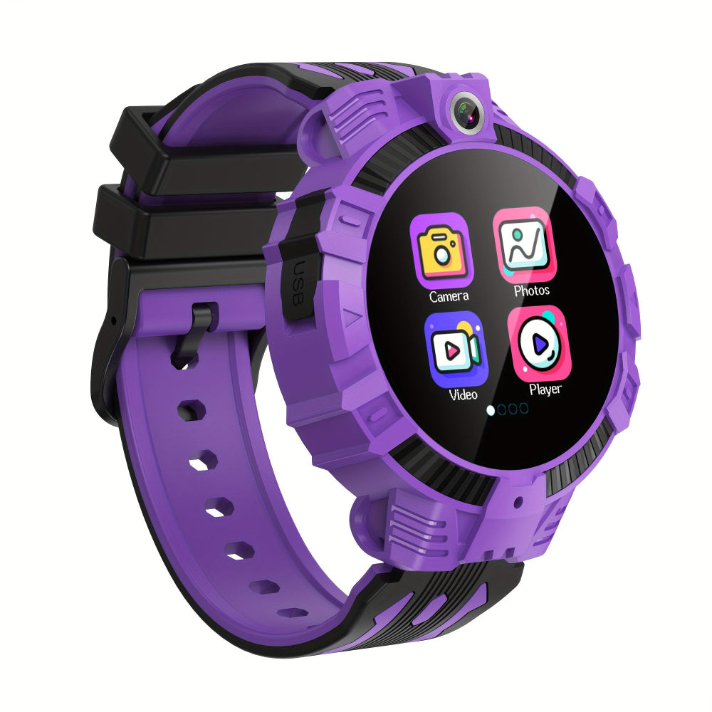 VibrantSnap | Kids Smart Watch – Colorful Interactive Design with Camera and Touch Display