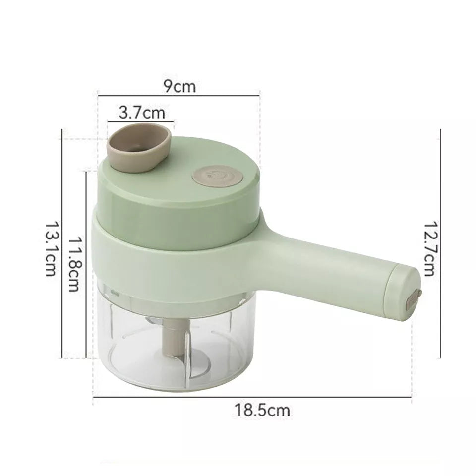 VitaChop | Compact Efficient Cordless Electric Vegetable Processor