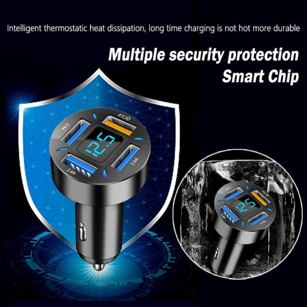 VoltCharge | Powerful Compact Dual USB Car Charger Adapter