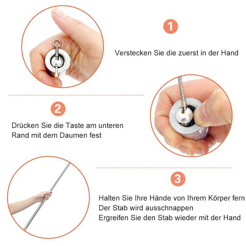 VortexSteel | Compact Versatile Self-Defense and Magic Baton