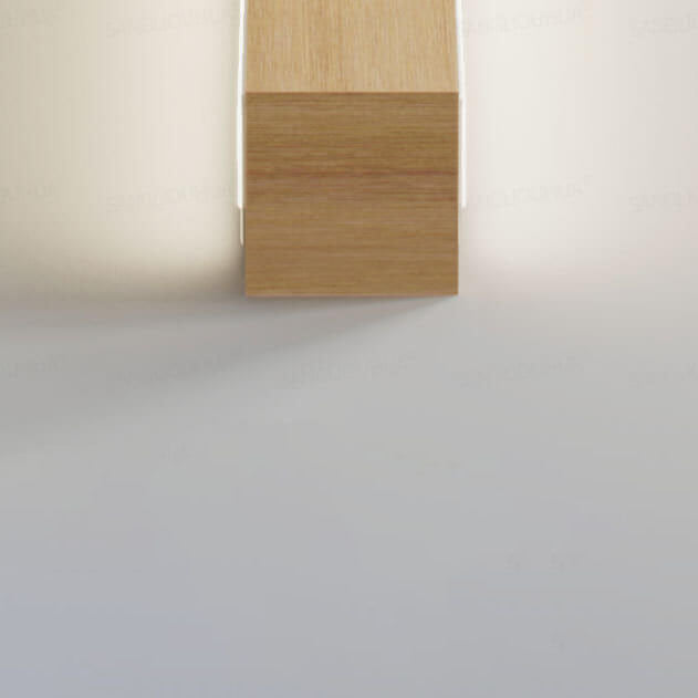 ZenBeam | Elegant Minimalist Solid Wood LED Wall Light Sconce