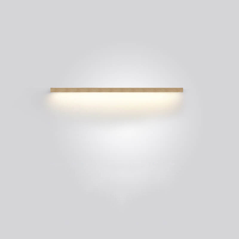 ZenBeam | Elegant Minimalist Solid Wood LED Wall Light Sconce