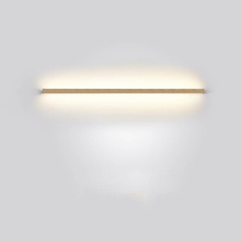 ZenBeam | Elegant Minimalist Solid Wood LED Wall Light Sconce