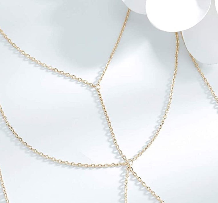 Zetra | Elegant Seductive Body Chain Accessory for Glamorous Looks
