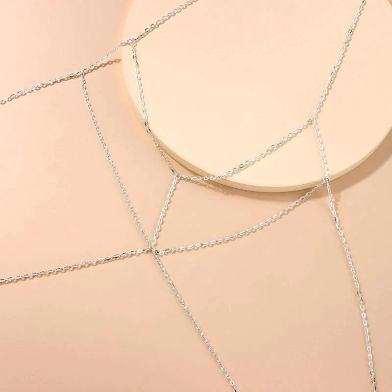 Zetra | Elegant Seductive Body Chain Accessory for Glamorous Looks