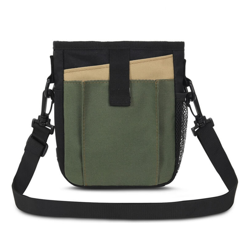 Waterproof Dog Treat Training Bag With Adjustable Strap And Multiple Pockets