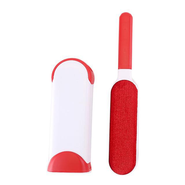 Pet Hair Removal Brush With Self-Cleaning Base For Clothes And Furniture