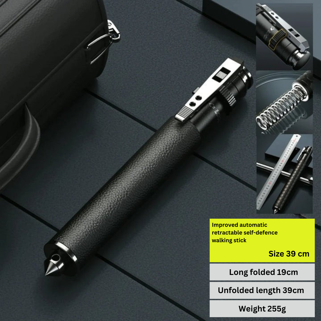 1+1 FREE | GuardStride – Automatic Hiking Safety Pole with Built-In Self-Defense Mechanism