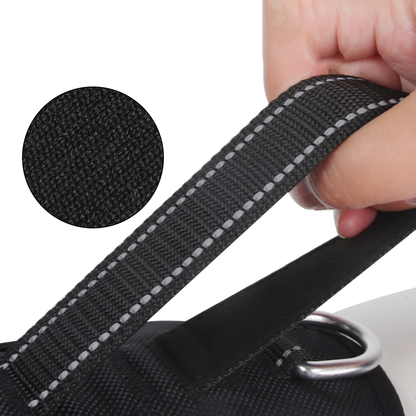 Gripguard Reflective Anti-Pull Dog Harness – Durable Nylon, Escape-Proof Design