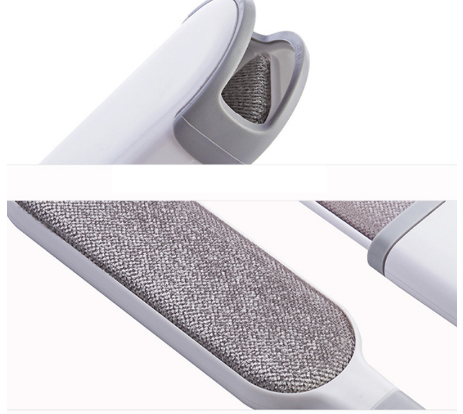 Pet Hair Removal Brush With Self-Cleaning Base For Clothes And Furniture