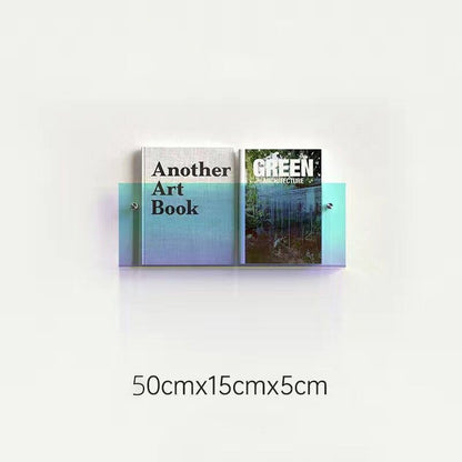 AcrylAura | Modern Eco-Friendly Wall Mounted Magazine Rack for Home Organization