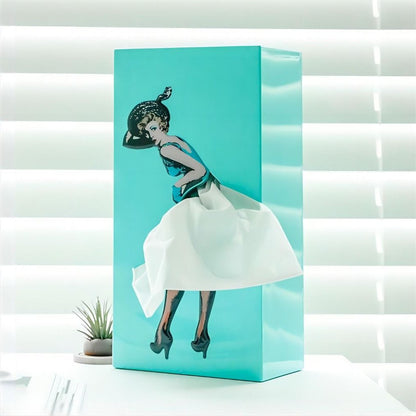 AerisBox | Whimsical Interactive Tissue Box Holder for Home Décor