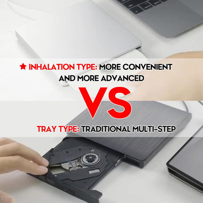 AeroDrive | Stylish Lightweight USB Slot-In CD/DVD Recorder for MacBook