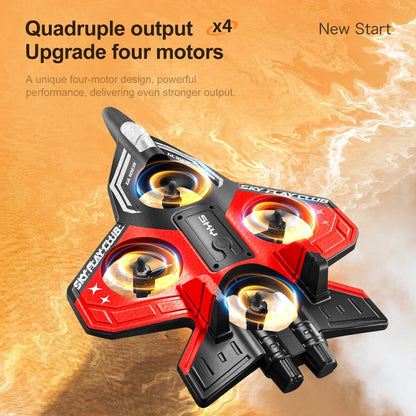 AeroGlide | Dynamic Lightweight Remote Control Airplane with LED Lights