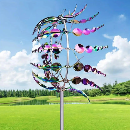 AeroSpire | Enchanting Kinetic Metal Windmill Garden Decor