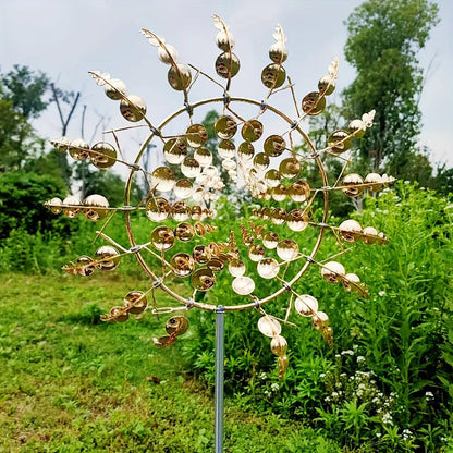 AeroSpire | Enchanting Kinetic Metal Windmill Garden Decor