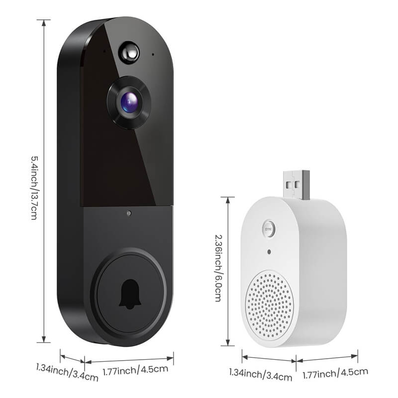 AetherGuard | Advanced AI 1080P Wireless Video Doorbell Camera