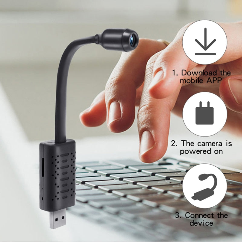 AetherView | Sleek Wireless Home Security Surveillance Camera 1080p