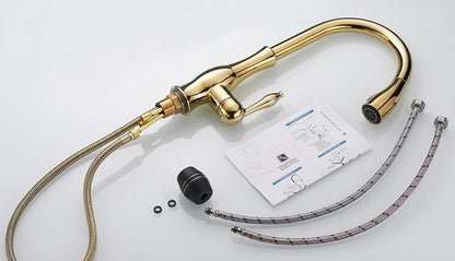 Antonite | Modern Pull-Out Kitchen Faucet with Retractable Sprayer