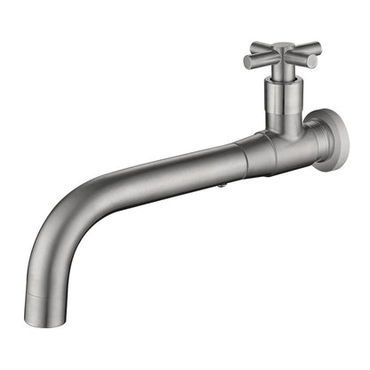 AquaElegance | Sleek Modern Stainless Steel Wall Mounted Bathroom Faucet