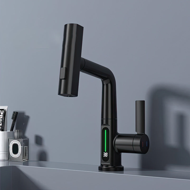 AquaFusion | Sleek Smart Digital Kitchen and Bathroom Faucet
