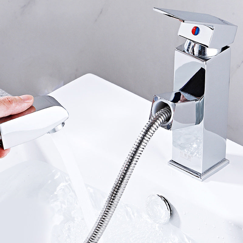 AquaGem | Stylish Modern Chrome Bathroom Mixer Tap for Elegant Sinks