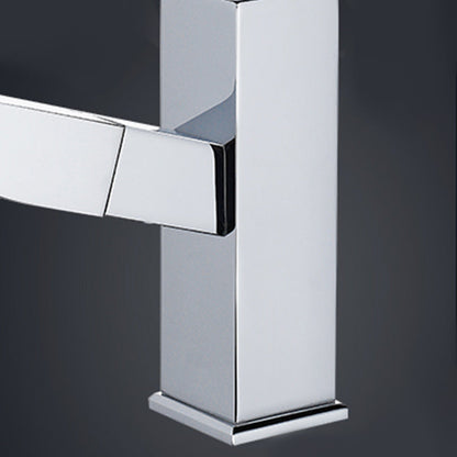 AquaGem | Stylish Modern Chrome Bathroom Mixer Tap for Elegant Sinks