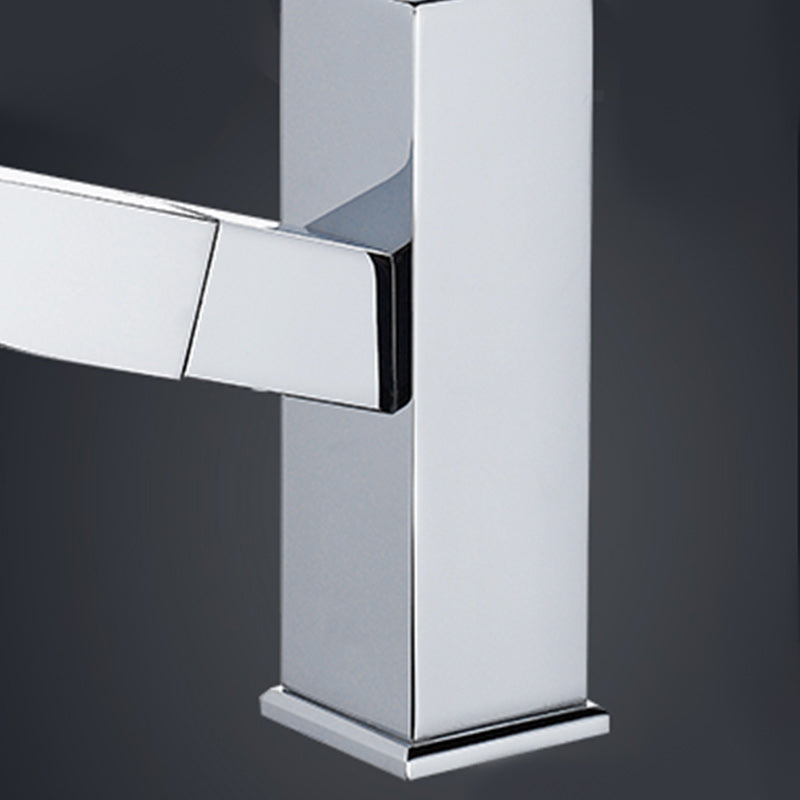 AquaGem | Stylish Modern Chrome Bathroom Mixer Tap for Elegant Sinks