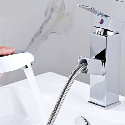 AquaGem | Stylish Modern Chrome Bathroom Mixer Tap for Elegant Sinks