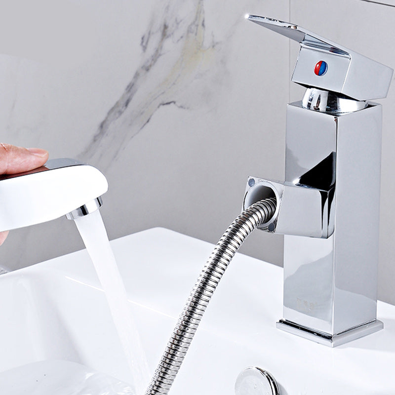 AquaGem | Stylish Modern Chrome Bathroom Mixer Tap for Elegant Sinks