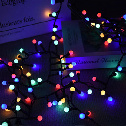 AquaGlow | Festive Outdoor Waterproof String Lights for Patio and Backyard