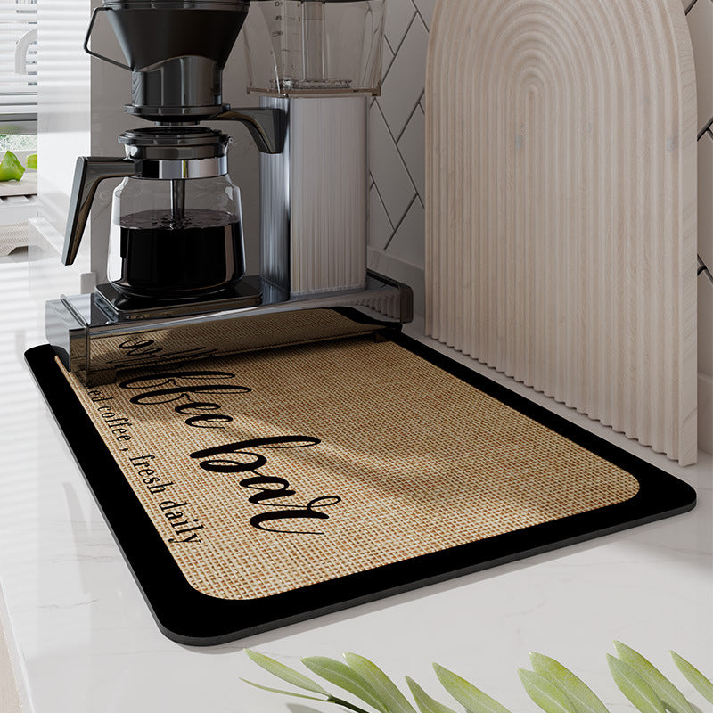 AquaGuard | Absorbent Non-Slip Kitchen Drying Mat for Countertops